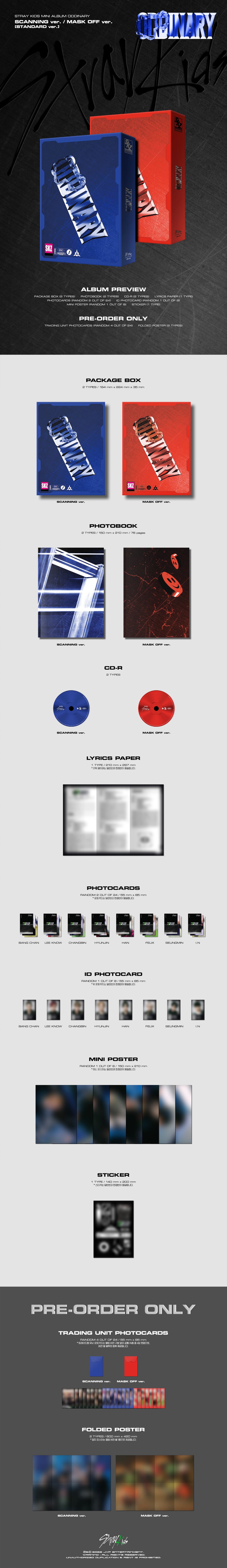 Stray Kids - 6th Mini Album ODDINARY [Standard]