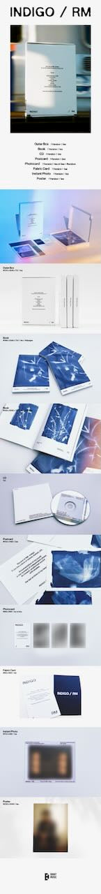 RM - 1st Album [Indigo] (Book Edition)