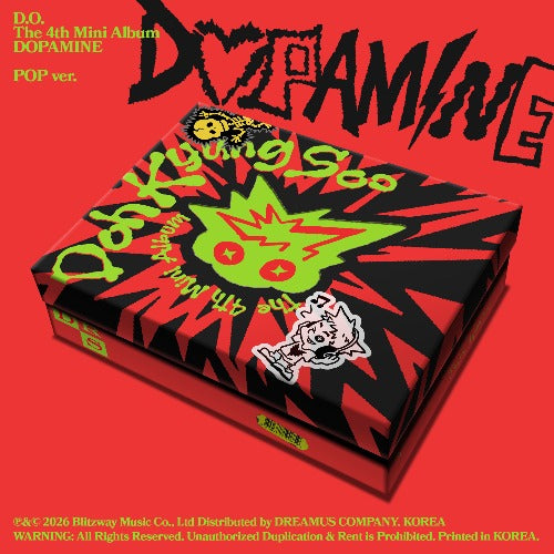 D.O - 4th Mini Album [DOPAMINE] (POP Ver. / FIZZ Ver.)