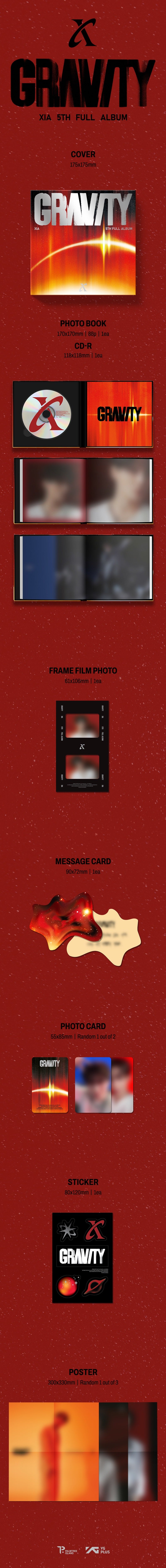 XIA - 5th FULL ALBUM [GRAVITY] (Orbit Ver.)