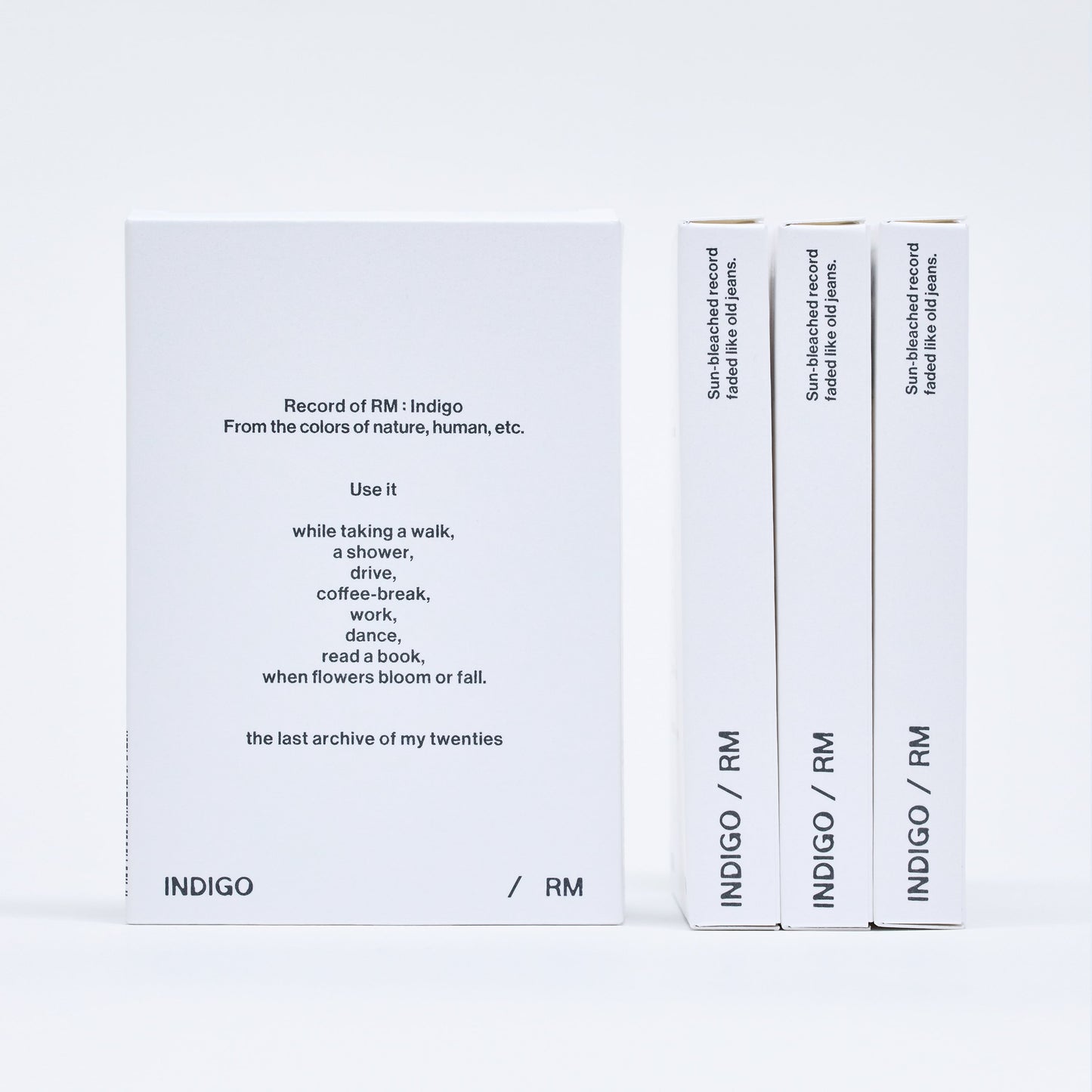 RM - 1st Album [Indigo] (Postcard Edition) (Weverse Albums Ver.)