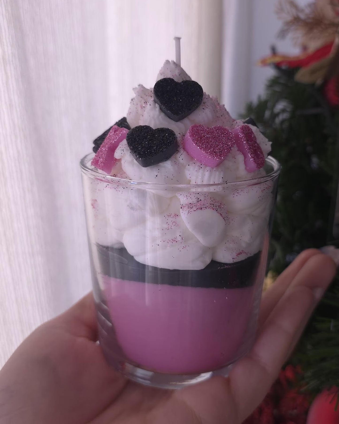 BLACKPINK K-pop Inspired Soy Candle – Handmade Decorative Dessert Candle