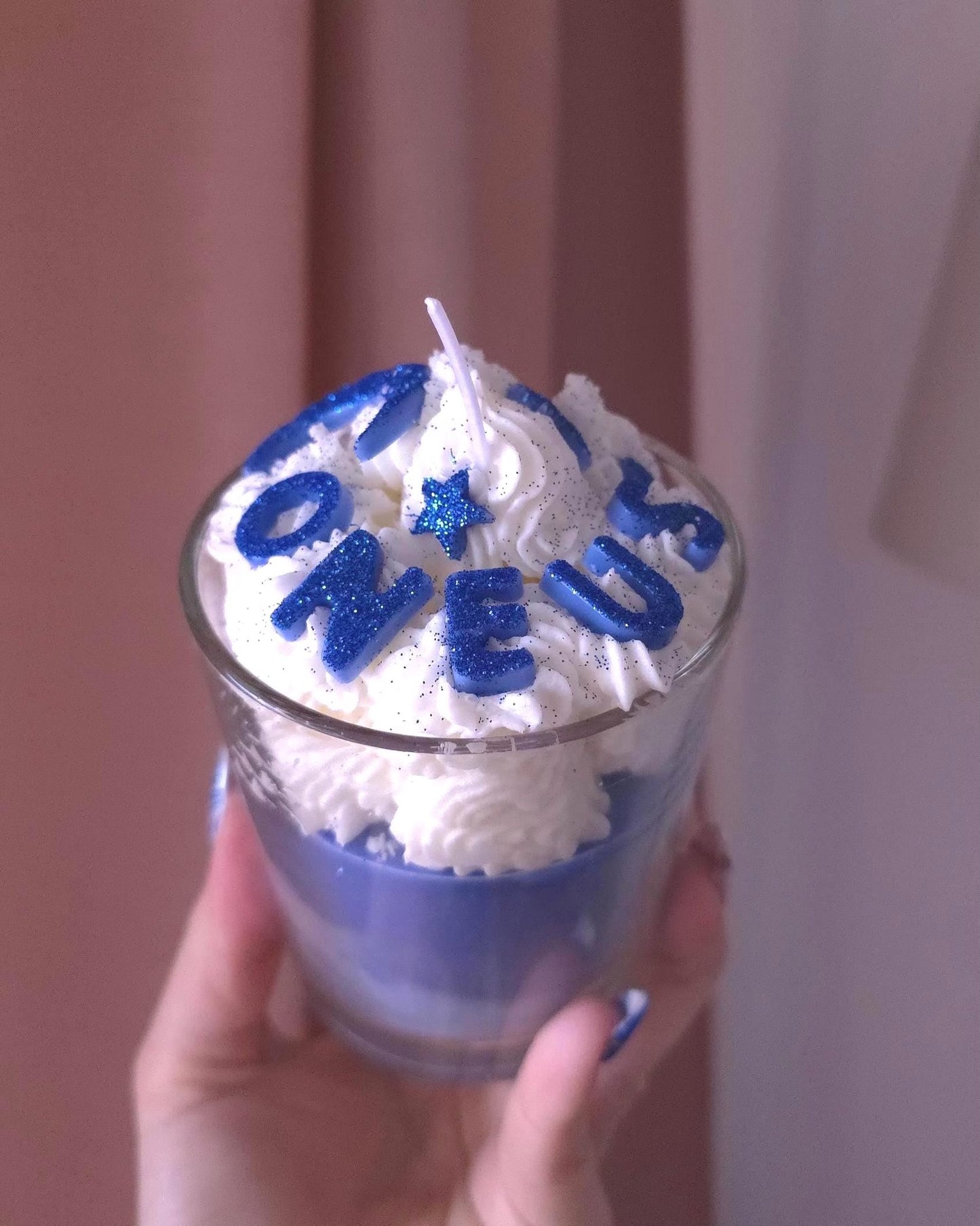 ONEUS K-pop Inspired Soy Candle – Handmade Decorative Dessert Candle