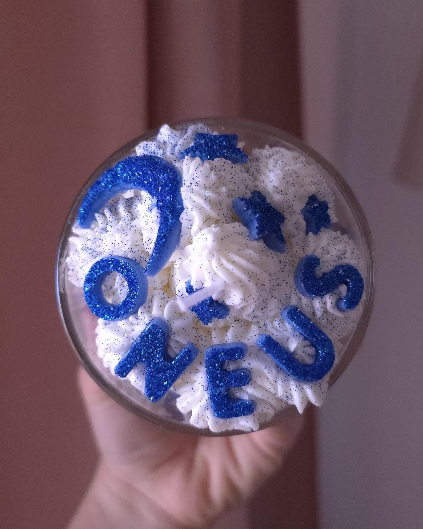 ONEUS K-pop Inspired Soy Candle – Handmade Decorative Dessert Candle