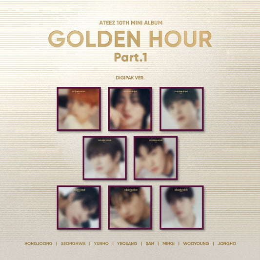 ATEEZ - GOLDEN HOUR : Part.1 (DIGIPACK VER.)