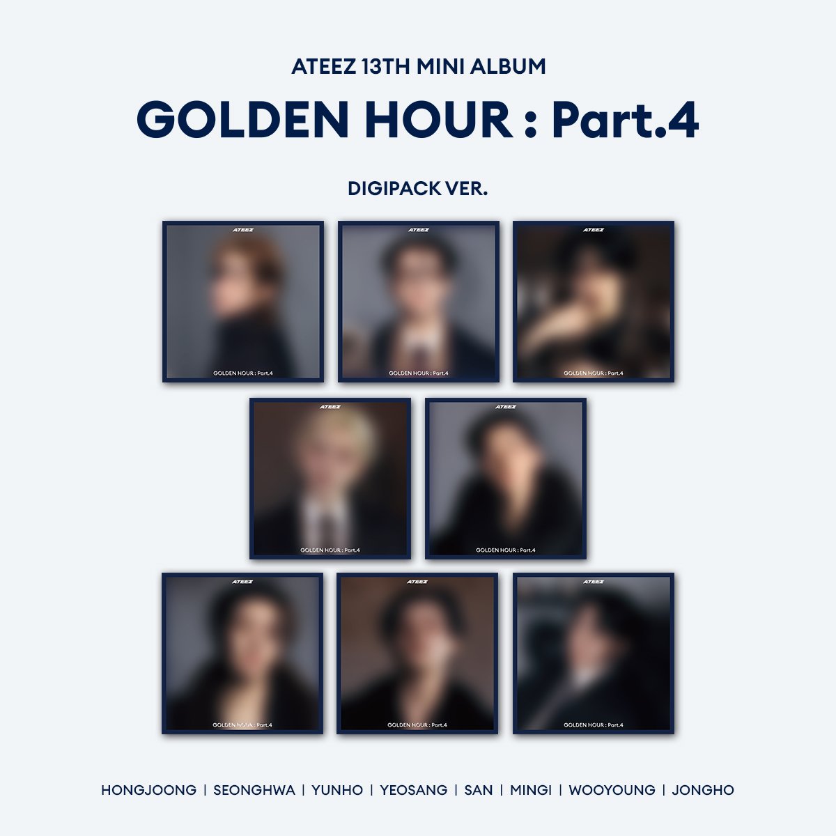 ATEEZ – GOLDEN HOUR : Part.4 (DIGIPACK VER.)
