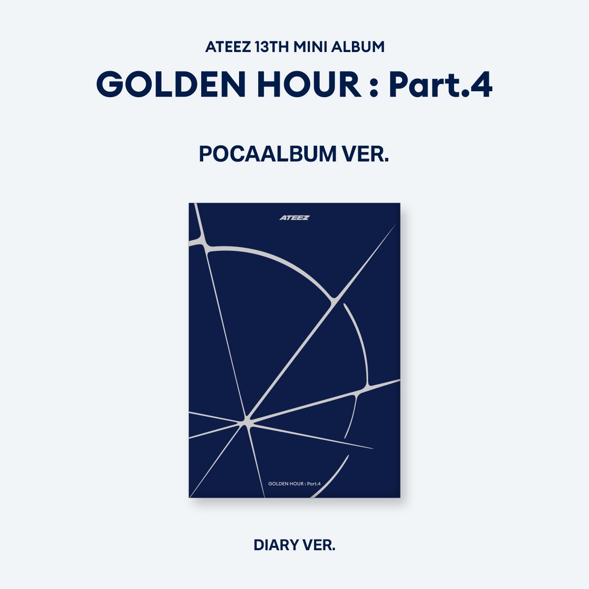 ATEEZ – GOLDEN HOUR : Part.4 (POCAALBUM Ver.)