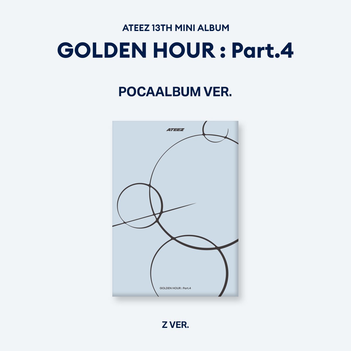 ATEEZ – GOLDEN HOUR : Part.4 (POCAALBUM Ver.)