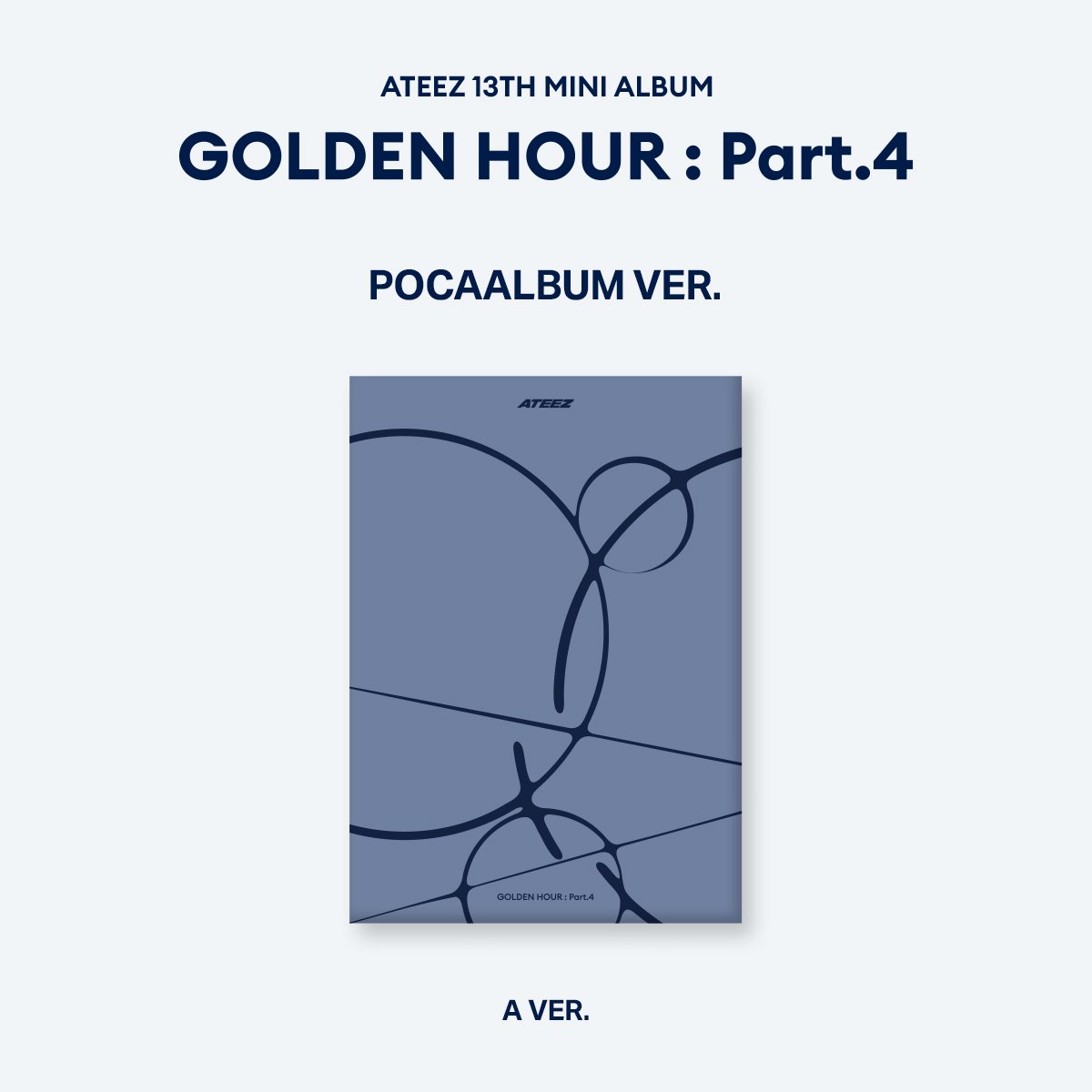 ATEEZ – GOLDEN HOUR : Part.4 (POCAALBUM Ver.)
