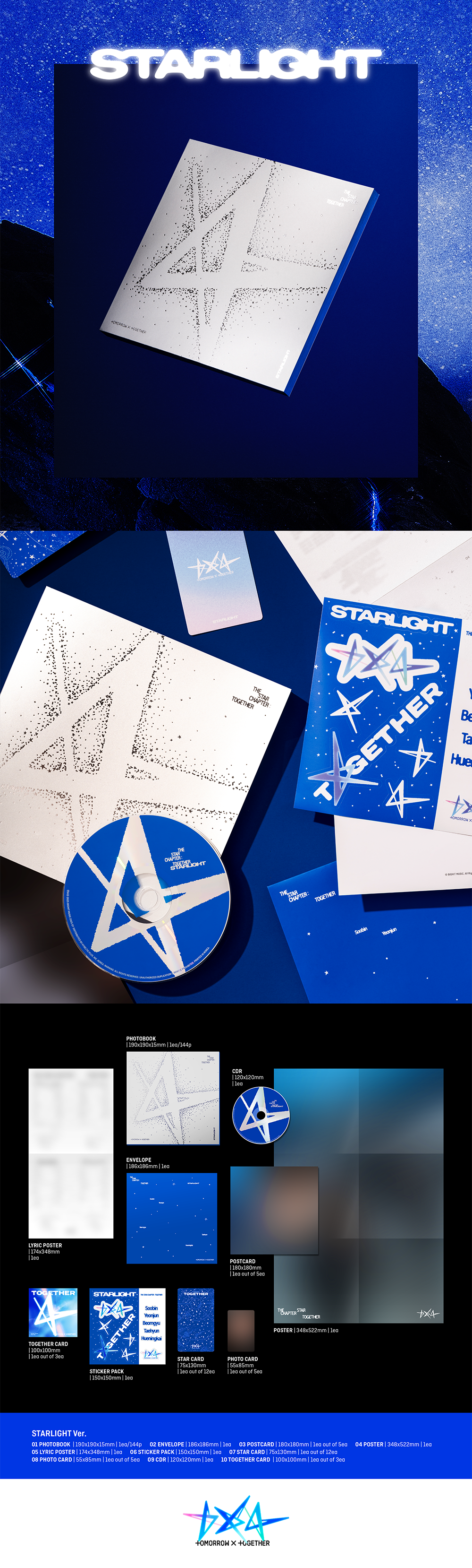 TXT - 4th Full Album [The Star Chapter : TOGETHER] (Random)