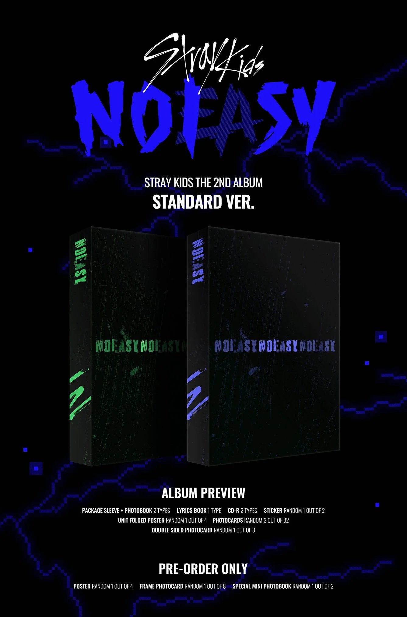 Stray Kids - 2nd Album NOEASY (Standard Ver.)